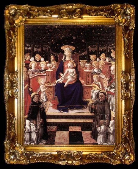 framed  BOCCATI, Giovanni Virgin and Child with Saints  gfhf, ta009-2